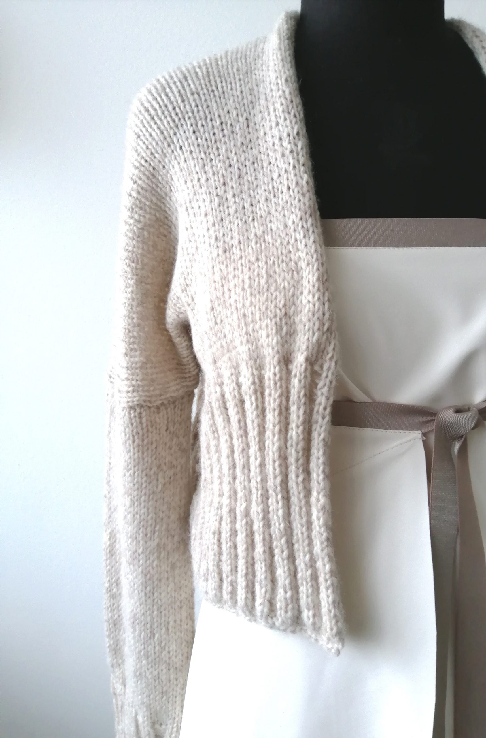 Babyalpakastrickjacke Marvel handmade