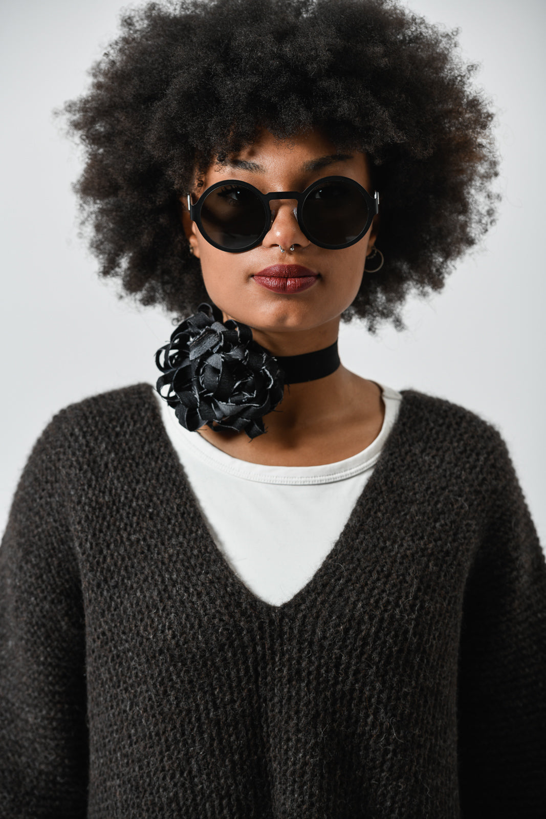 elka dress brown babyalpaka