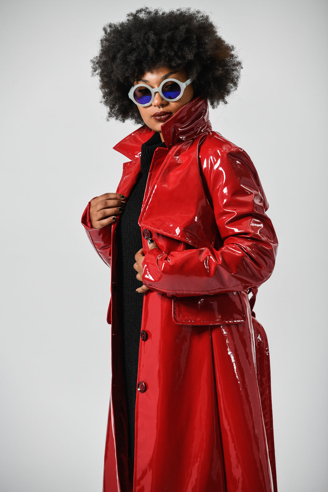 trenchcoatmantel "twiggy"