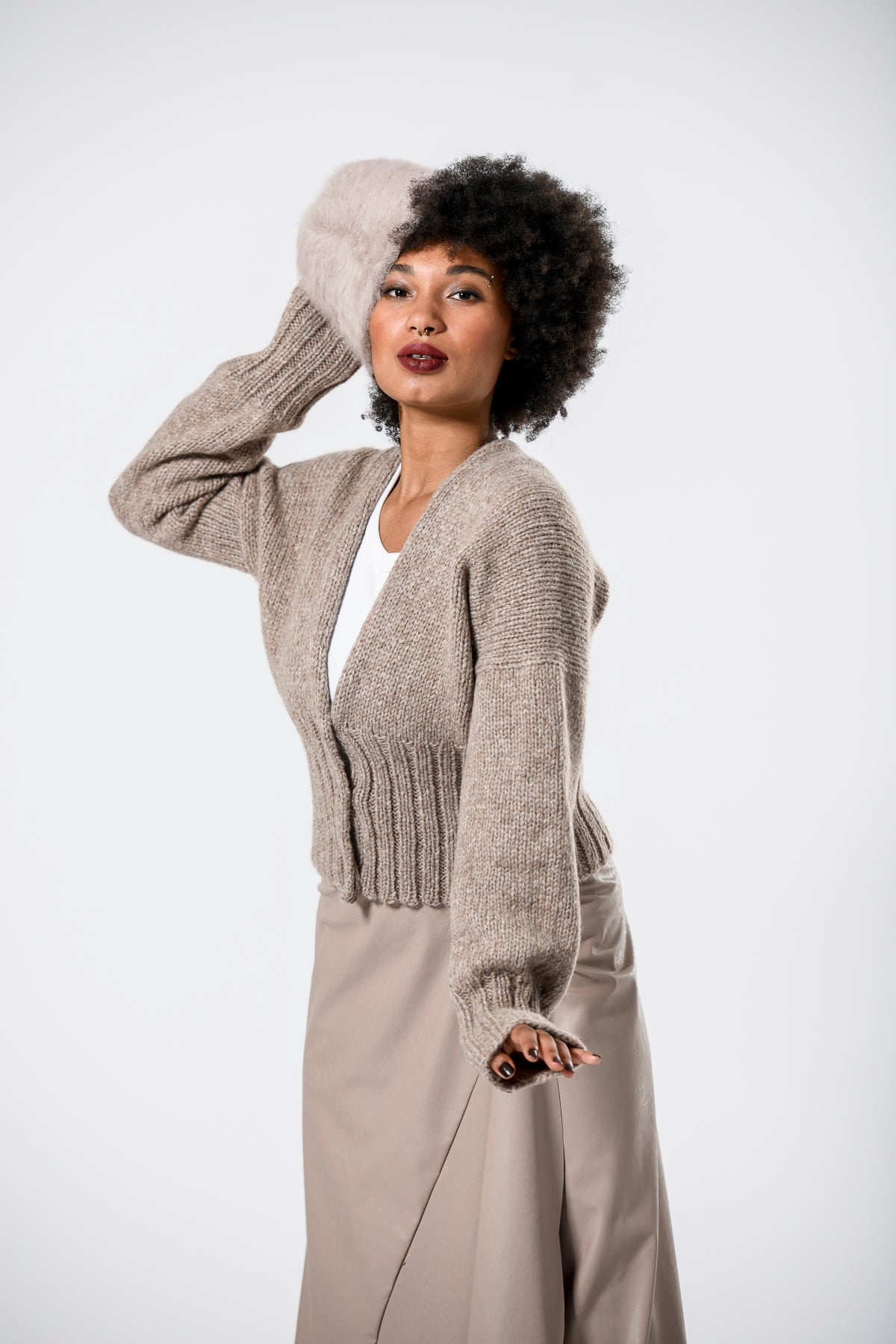 Babyalpakastrickjacke Marvel handmade