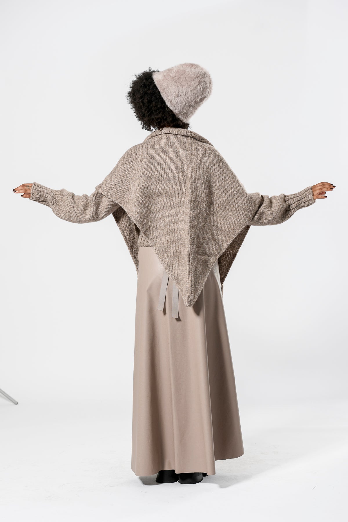 Dreieckstuch aus Babyalpaka