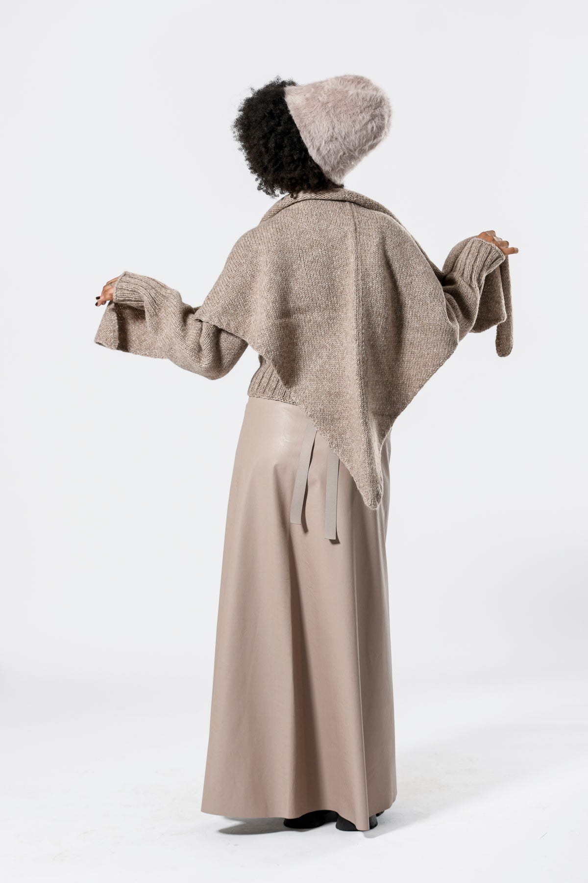 Dreieckstuch aus Babyalpaka