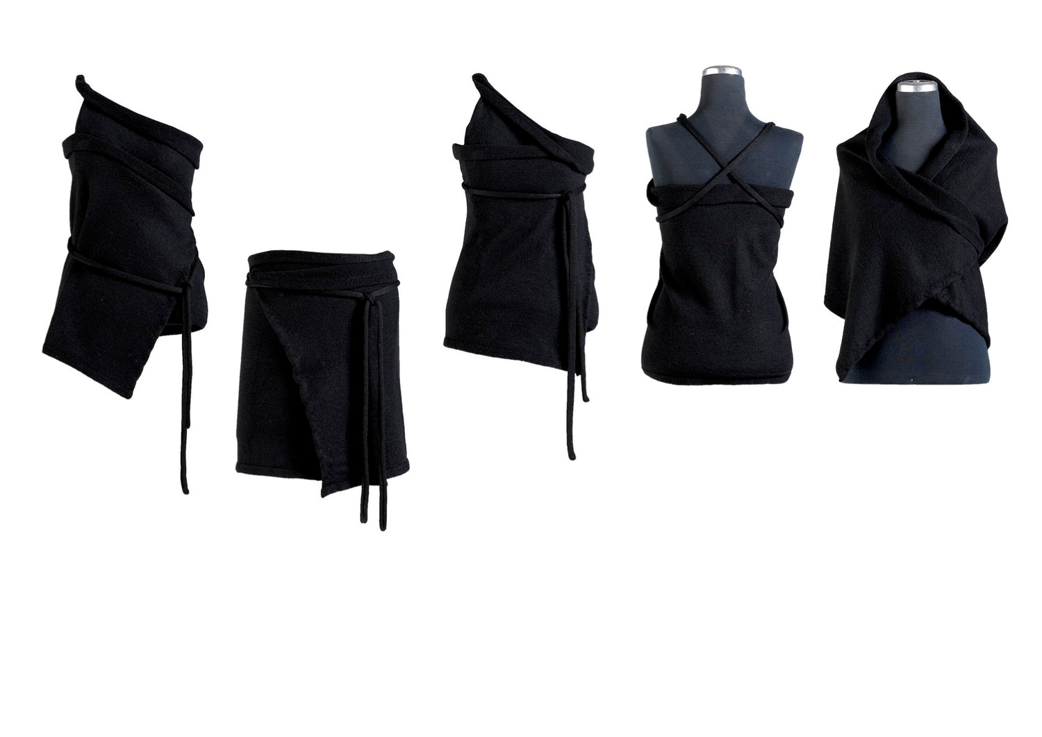 Wickelschärpe aus italienischer Merinowolle