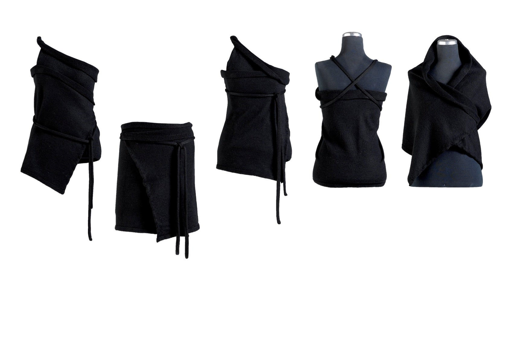 Wickelschärpe aus italienischer Merinowolle