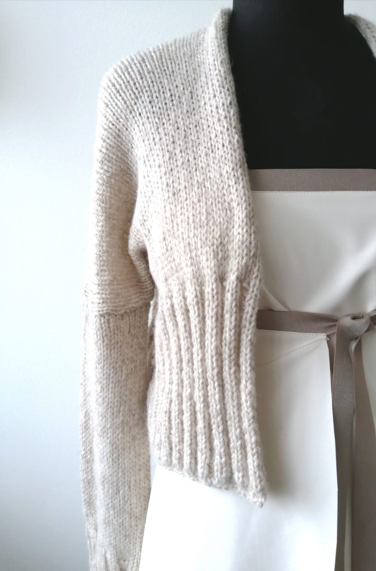 Babyalpakastrickjacke Marvel handmade