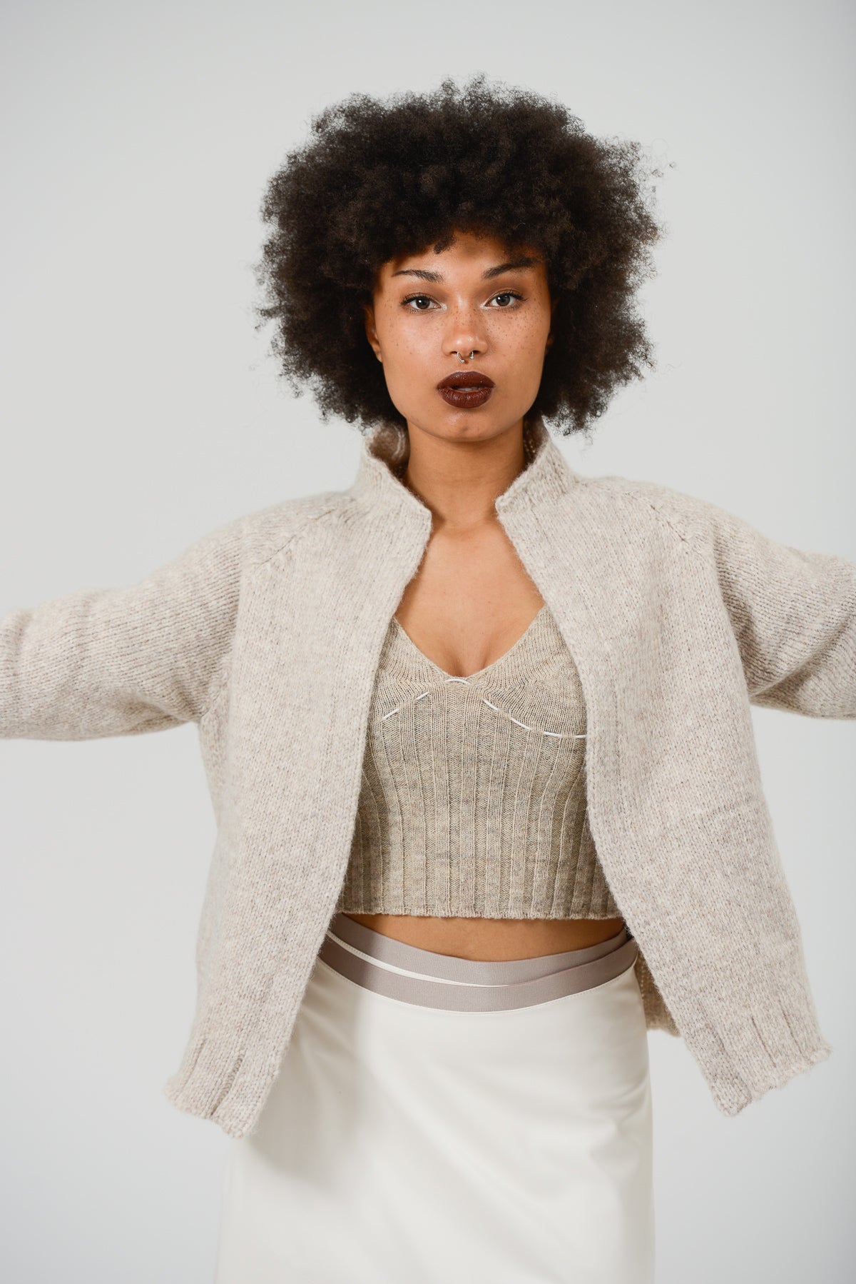 bomber beige