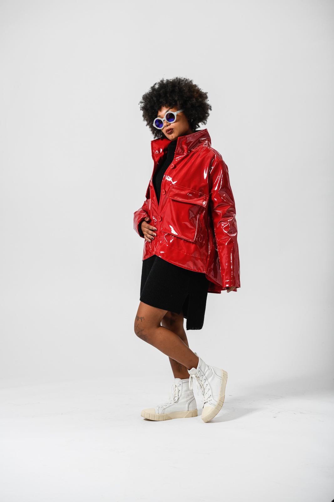Rote Lackjacke Jack feeheartfelt